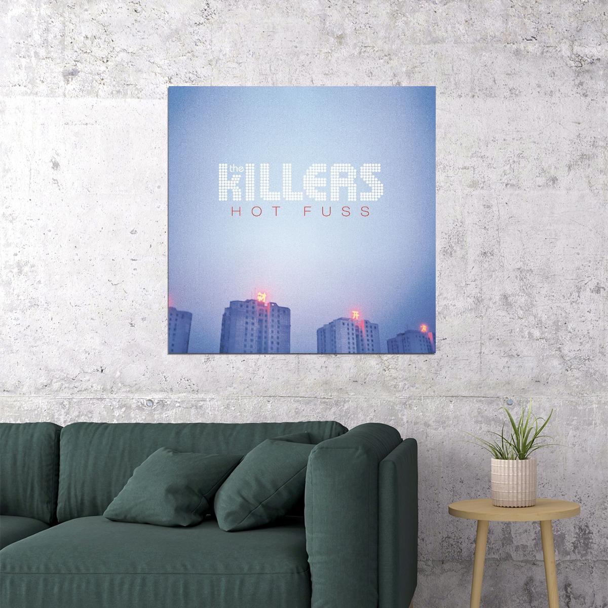 The Killers Hot Fuss Album Cover Art Music Poster Iconic Rock Band Print