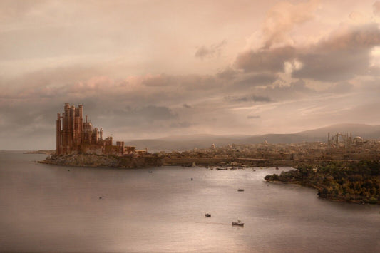 Game Of Thrones King's Landing Tv Series Poster Fantasy Drama Wall Art Hbo Show Print - xonomax
