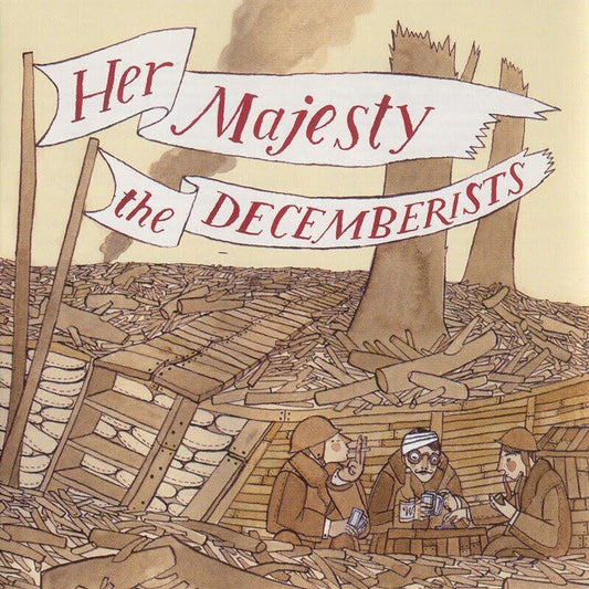 The Decemberists Her Majesty The Decemberists Cover Art Music Poster Iconic Indie Rock Band Print