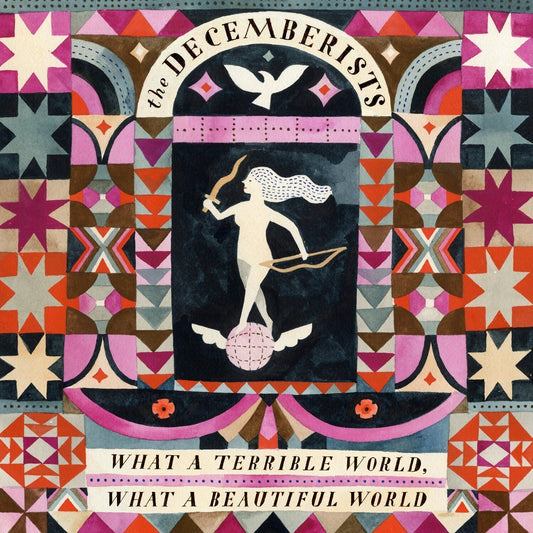 The Decemberists What A Terrible World Cover Art Music Poster Iconic Indie Rock Band Print