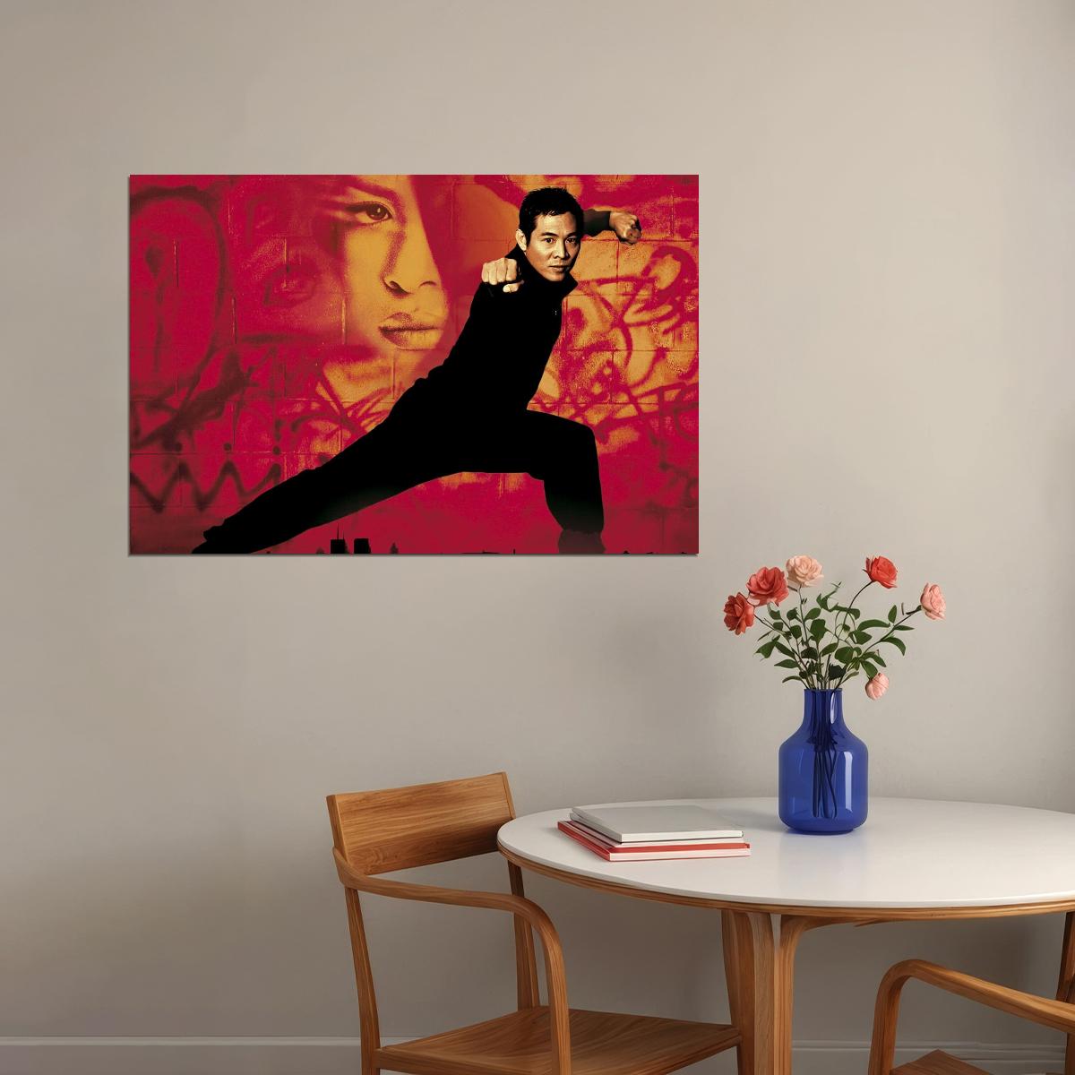 Romeo Must Die 2000 Jet Li Movie Poster Martial Arts Film Wall Art