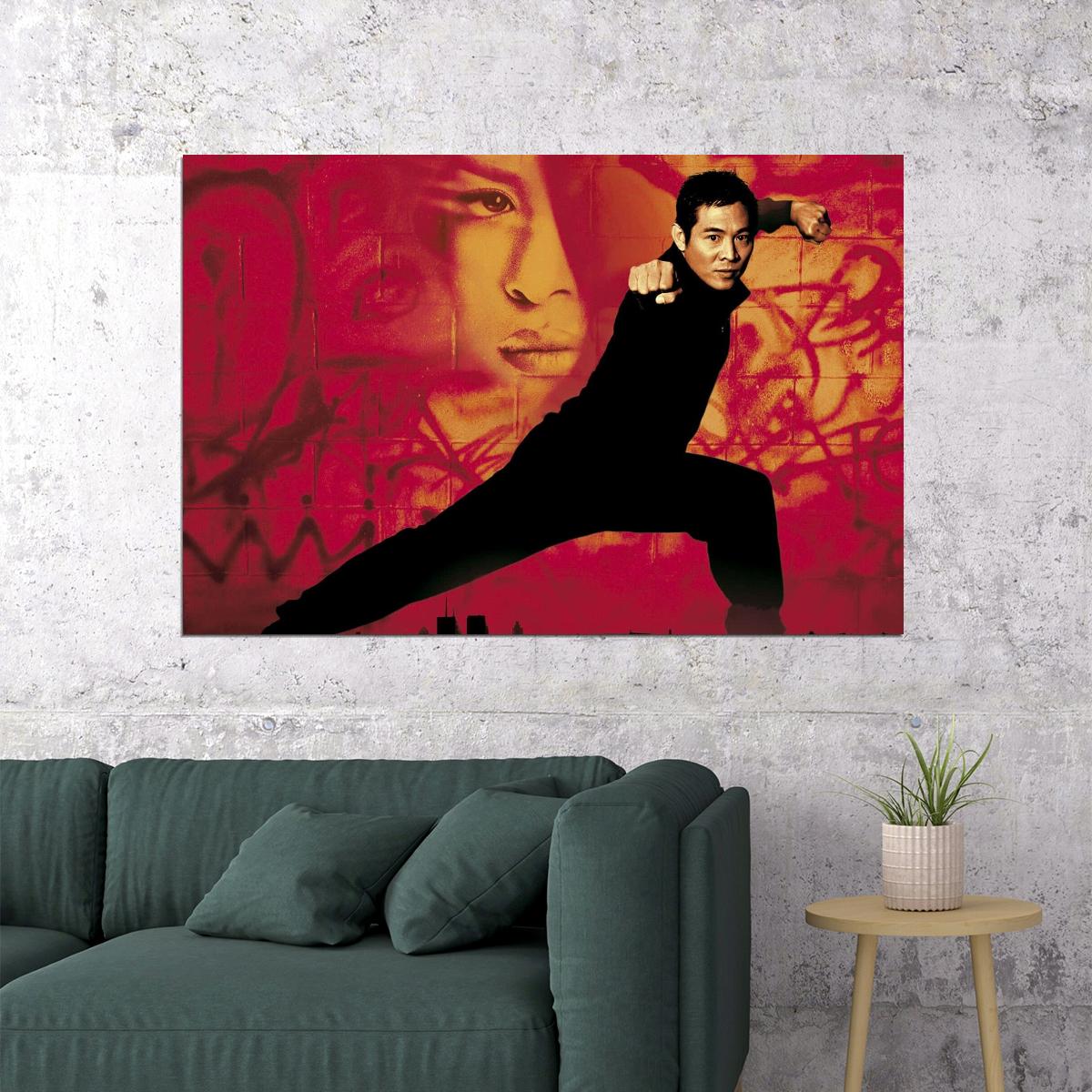 Romeo Must Die 2000 Jet Li Movie Poster Martial Arts Film Wall Art