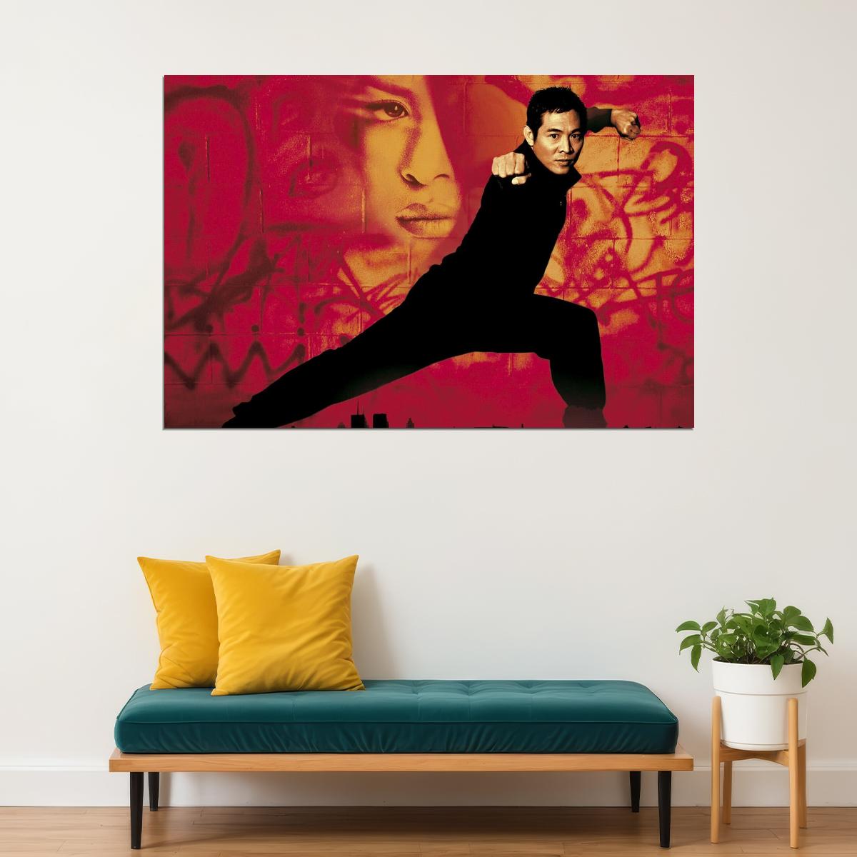 Romeo Must Die 2000 Jet Li Movie Poster Martial Arts Film Wall Art