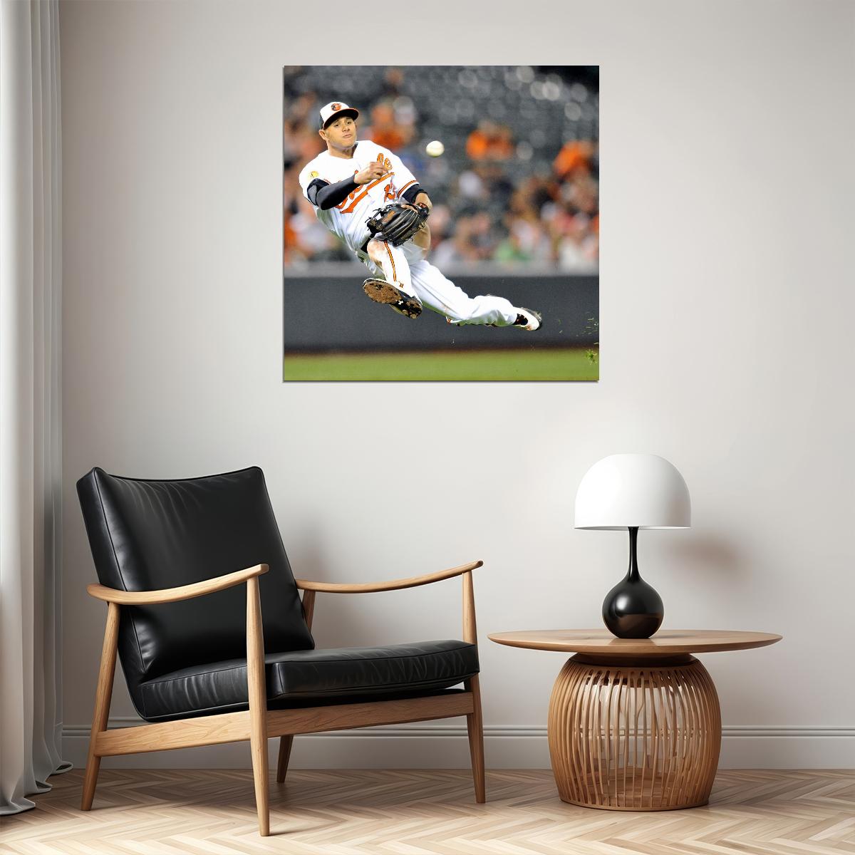 Manny Machado Baseball Poster Famous Mlb Player Wall Art - xonomax