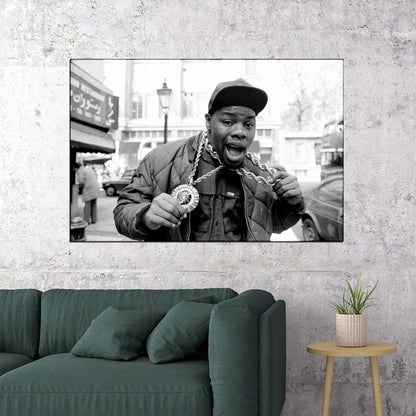 Biz Markie Poster Hip-hop Music Wall Art Rap Artist Print