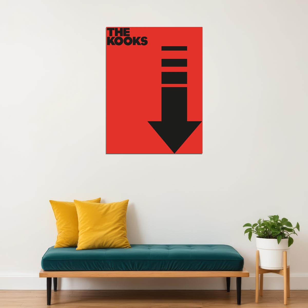 The Kooks Album Cover Art Music Poster Iconic Indie Rock Band Print