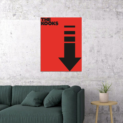 The Kooks Album Cover Art Music Poster Iconic Indie Rock Band Print