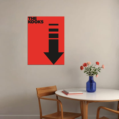 The Kooks Album Cover Art Music Poster Iconic Indie Rock Band Print