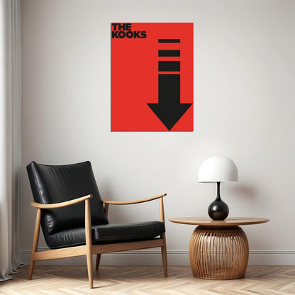 The Kooks Album Cover Art Music Poster Iconic Indie Rock Band Print