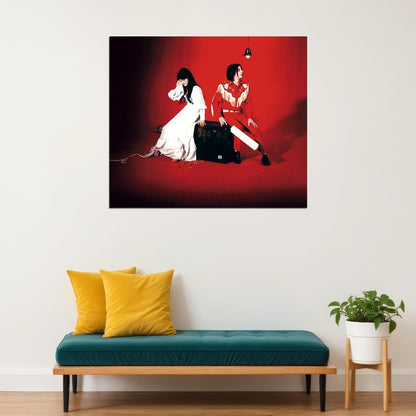 The White Stripes Elephant Album Cover Art Rock Music Poster Iconic Alternative Band Print