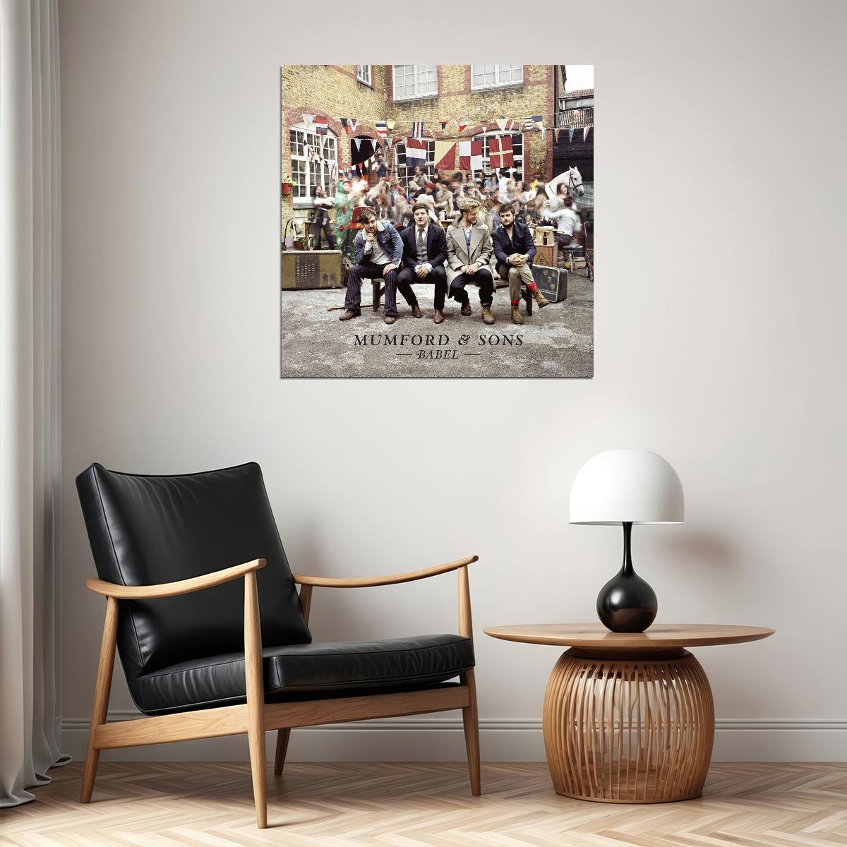 Mumford & Sons Album Cover Art Music Poster Famous Band Wall Print