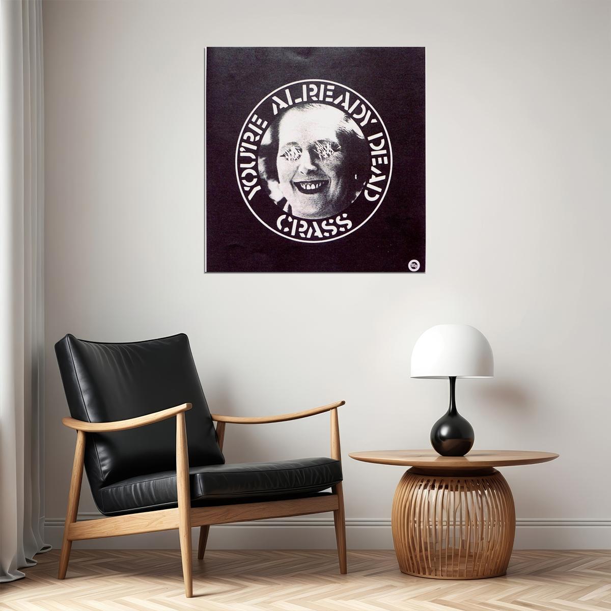 CRASS PUNK ポスター CRASS PUNK ポスター Crass Band Poster Punk Rock Music