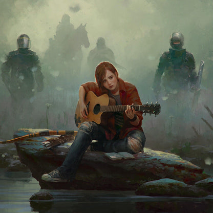 The Last Of Us Video Game Poster Iconic Post-apocalyptic Adventure Art Print