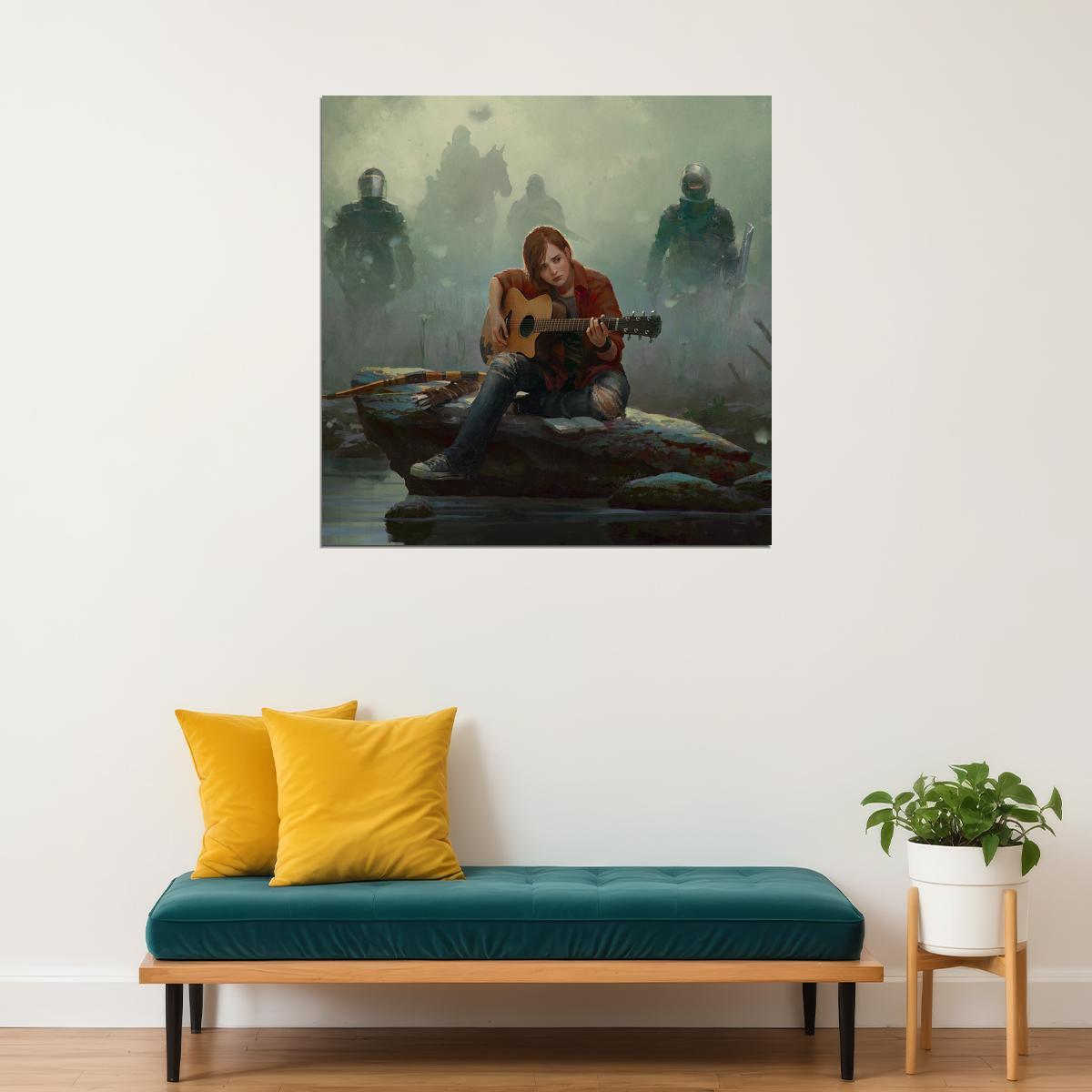 The Last Of Us Video Game Poster Iconic Post-apocalyptic Adventure Art Print