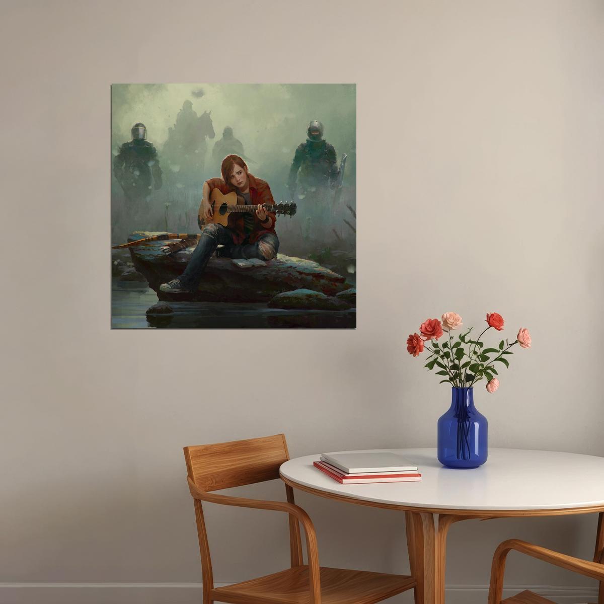 The Last Of Us Video Game Poster Iconic Post-apocalyptic Adventure Art Print