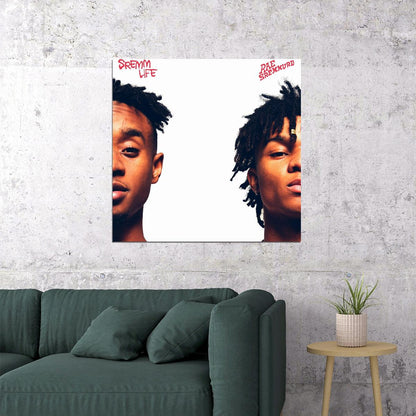 Rae Sremmurd Music Poster Rap Hip-hop Band Wall Print