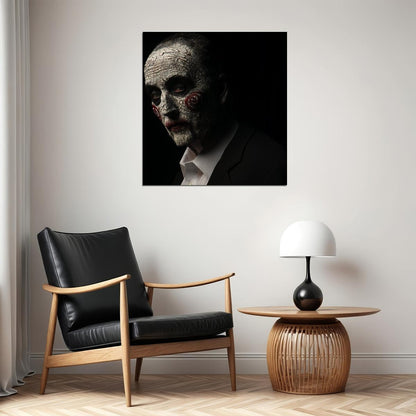 Saw Movie Poster Classic Horror Film Iconic Slasher Wall Print