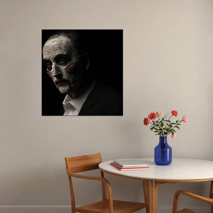 Saw Movie Poster Classic Horror Film Iconic Slasher Wall Print