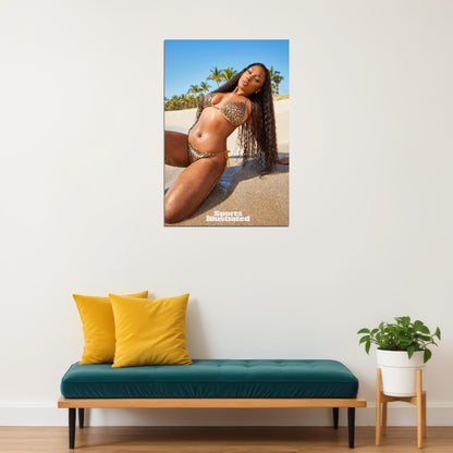 Megan Thee Stallion Music Poster Famous Rapper Wall Print