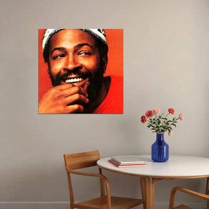 Marvin Gaye Music Poster Iconic Soul Legend Wall Print