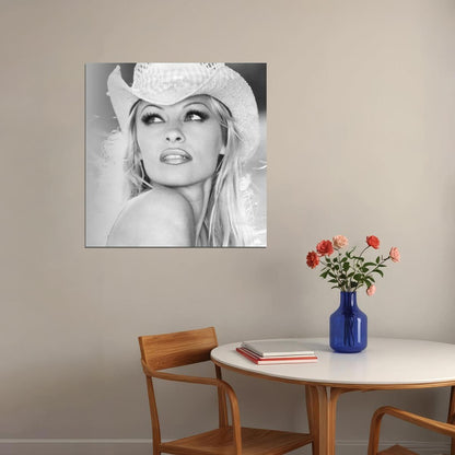 Pamela Anderson Poster Hollywood 80s 90s Actress Icon Model Wall Art