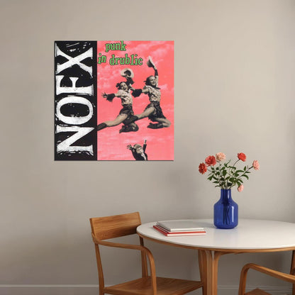 Nofx Punk In Drublic Album Cover Art Punk Rock Music Poster Wall Print