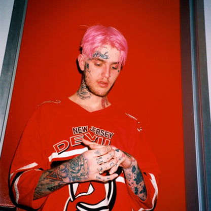 Lil Peep Hellboy Album Cover Art Rap Music Poster