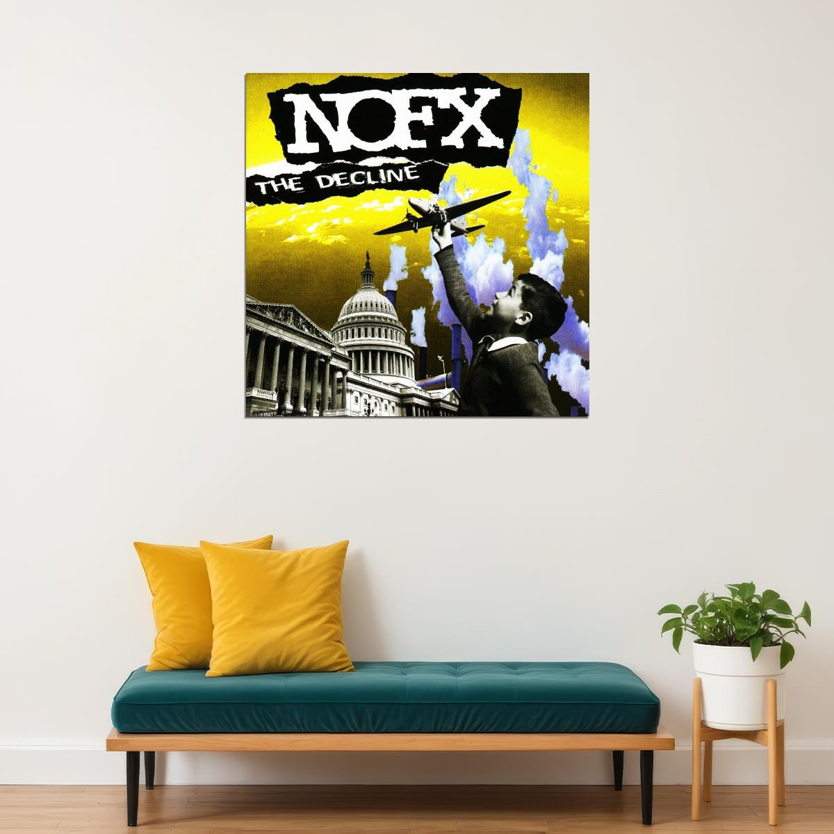 Nofx The Decline Album Cover Art Punk Rock Music Poster Wall Print