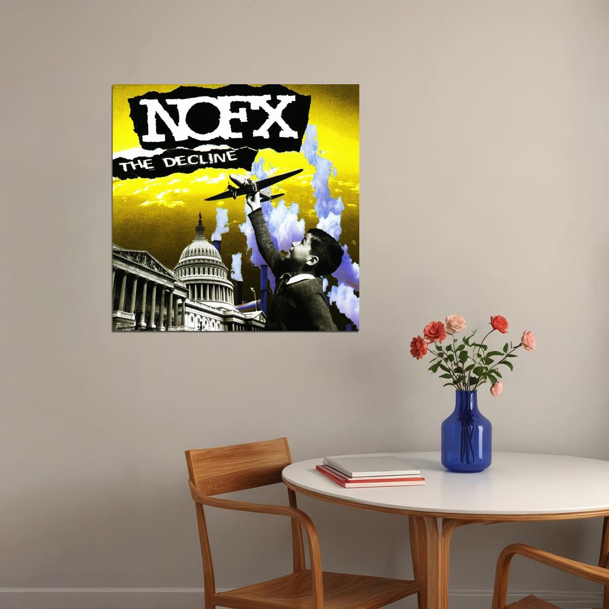 Nofx The Decline Album Cover Art Punk Rock Music Poster Wall Print