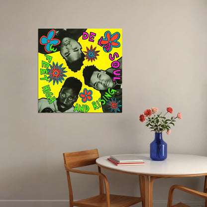 De La Soul Album Cover Art Hip-hop Music Poster Rap Group Music Print