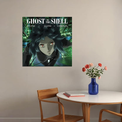 Ghost In The Shell: Stand Alone Complex Anime Poster Sci-fi Manga Art Cyberpunk Print