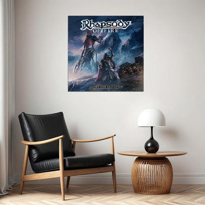 Rhapsody Album Cover Art Symphonic Metal Music Poster Famous Band Wall Print