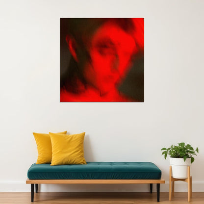 Lil Peep Kiss Album Cover Art Rap Music Poster