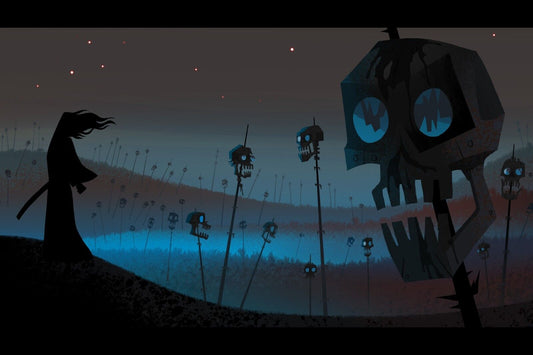 Samurai Jack Animated Tv Series Movie Poster Classic Cartoon Wall Art