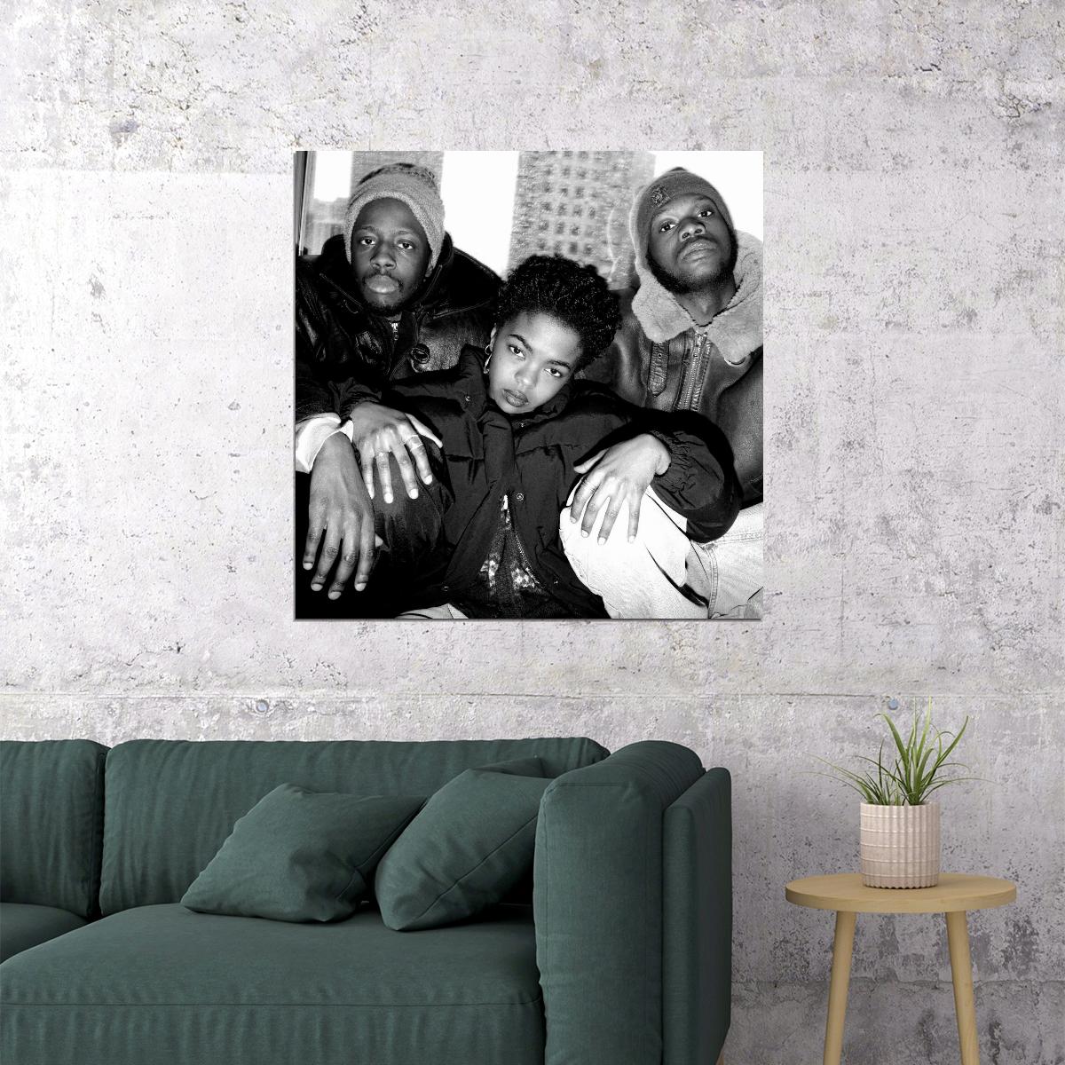 The Fugees Album Cover Art Music Poster Iconic Hip Hop Group Print