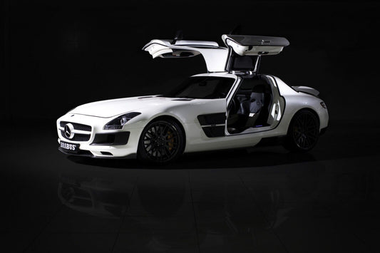 Mercedes-benz Car Poster Sports Vehicle Wall Art Supercar