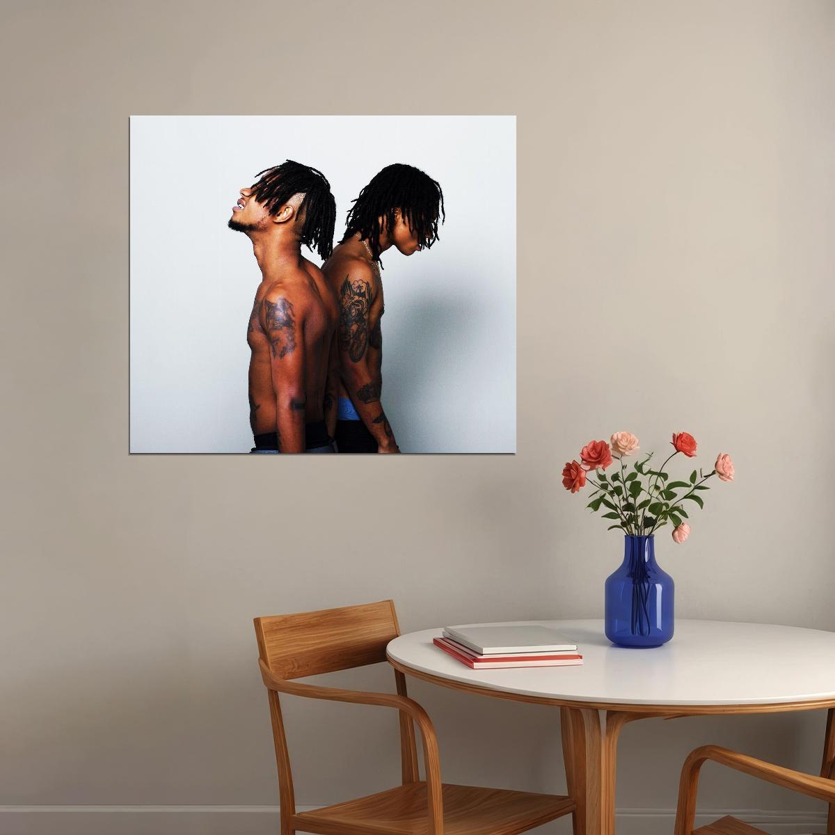 Rae Sremmurd Music Poster Rap Hip-hop Band Wall Print