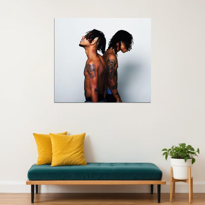 Rae Sremmurd Music Poster Rap Hip-hop Band Wall Print