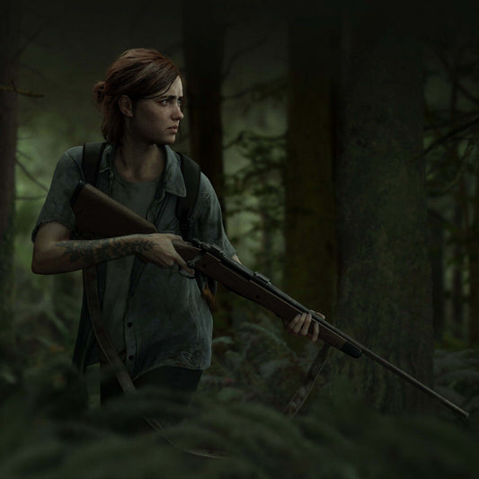 The Last Of Us Ellie Video Game Poster Iconic Post-apocalyptic Character Art Print