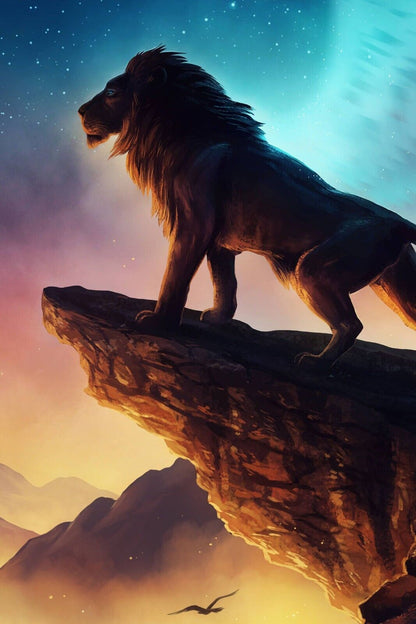 The Lion King Classic Disney Movie Poster Iconic Animated Film Art Print - xonomax