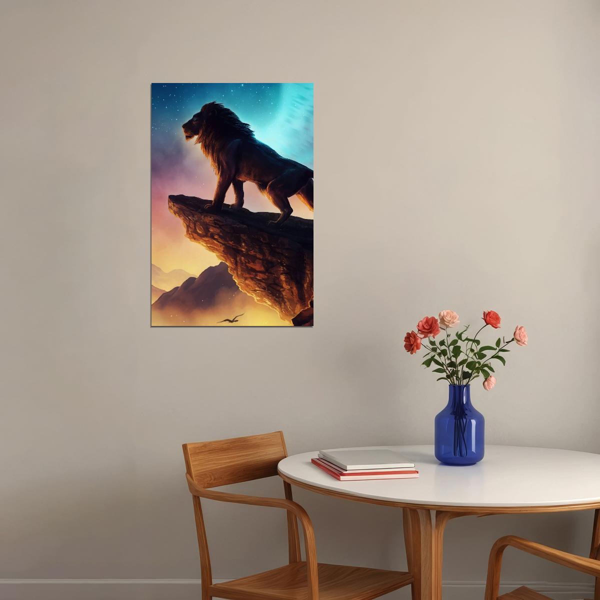 The Lion King Classic Disney Movie Poster Iconic Animated Film Art Print - xonomax