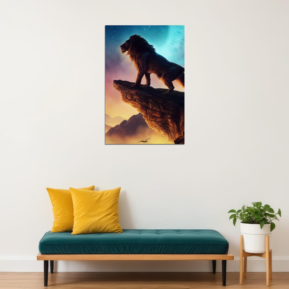 The Lion King Classic Disney Movie Poster Iconic Animated Film Art Print - xonomax