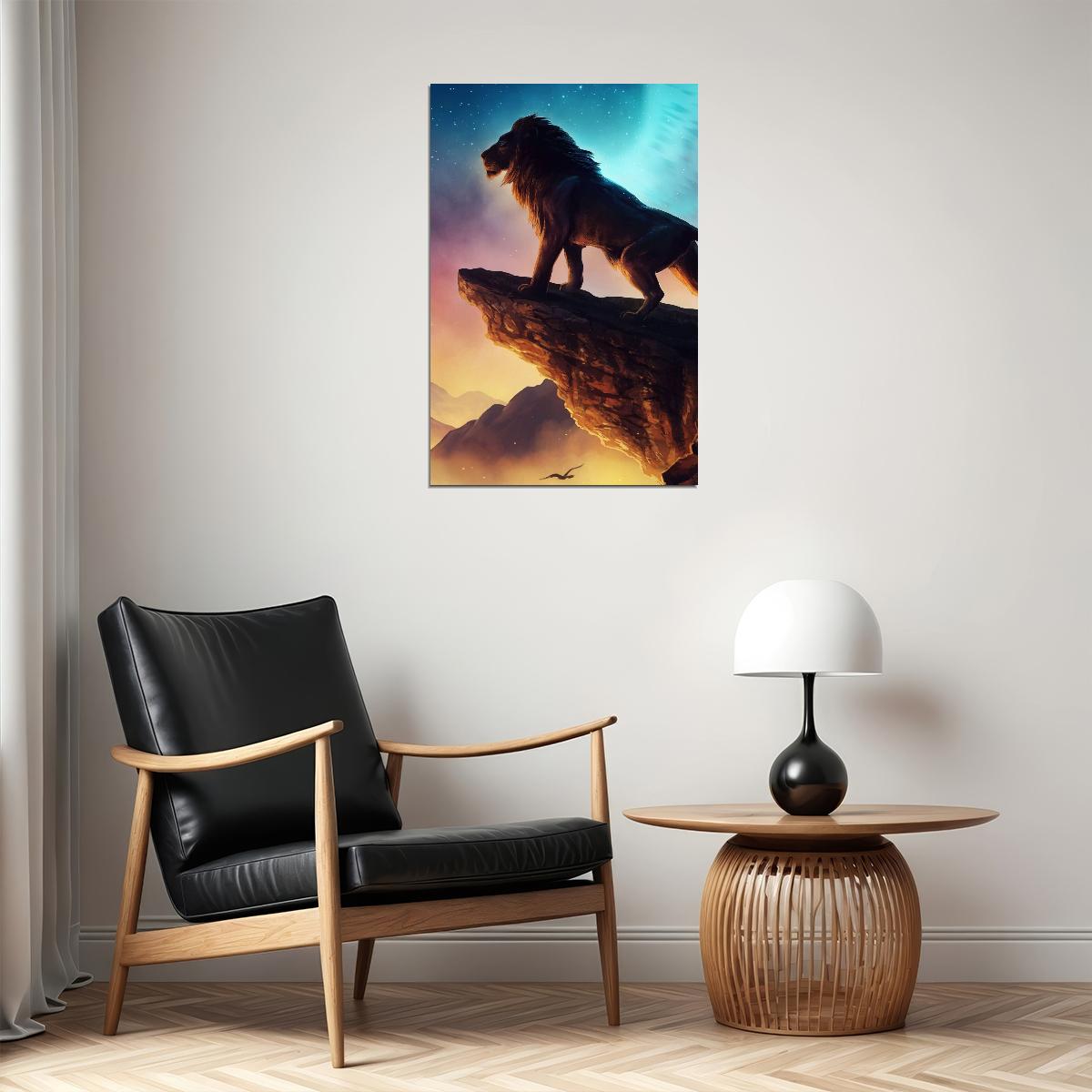 The Lion King Classic Disney Movie Poster Iconic Animated Film Art Print - xonomax