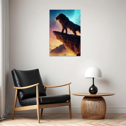 The Lion King Classic Disney Movie Poster Iconic Animated Film Art Print - xonomax
