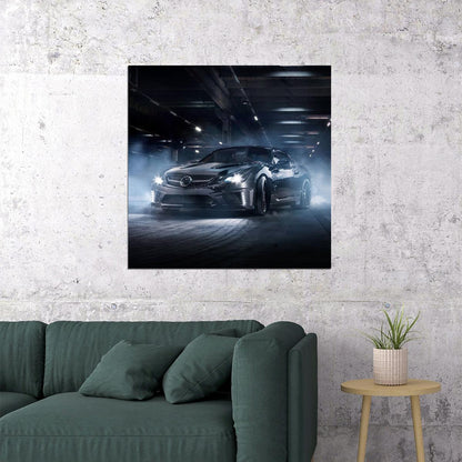 Mercedes-benz Car Poster Sports Vehicle Wall Art Supercar