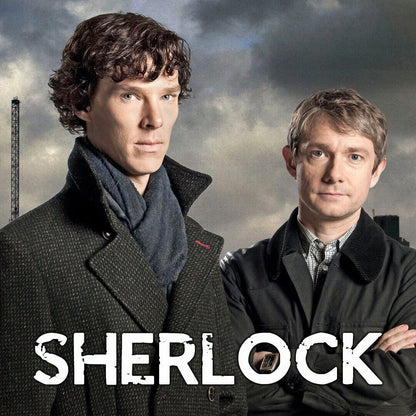 Sherlock Tv Show Movie Poster Detective Series Wall Print