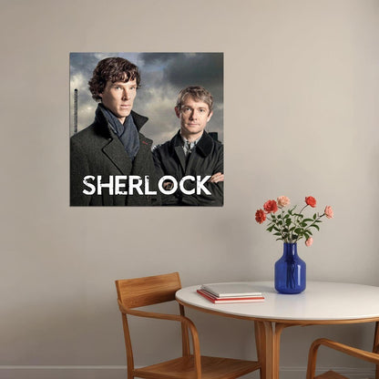 Sherlock Tv Show Movie Poster Detective Series Wall Print
