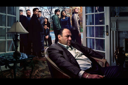 The Sopranos Tv Series Poster Iconic Mafia Drama Art Print - xonomax