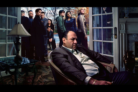 The Sopranos Tv Series Poster Iconic Mafia Drama Art Print - xonomax