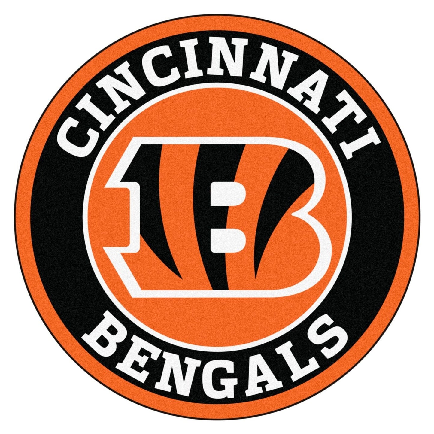 Cincinnati Bengals Logo Poster Nfl Football Team Wall Art Sports Print